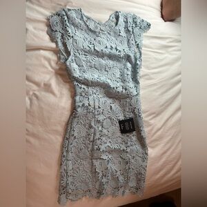 LULUS BABY BLUE DRESS